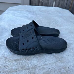 Crocs Baya II Slide Sandals Unisex Black M10/W12 Casual Summer